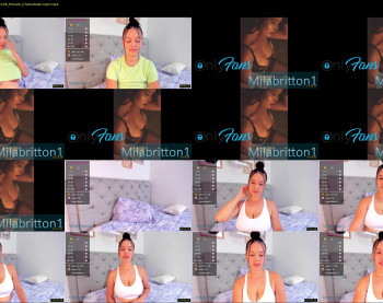 milabritton1 — 82 minute Chaturbate female cam video clip, 720p, Jul 21, 2021