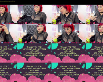 pyrowayne — 15 minute Chaturbate female cam video clip, 1080p, Jul 23, 2021