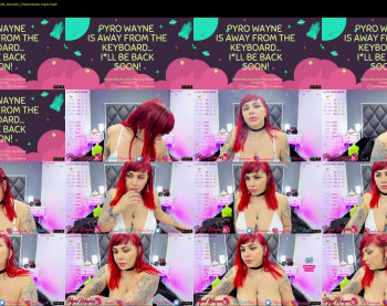 pyrowayne — 15 minute Chaturbate female cam video clip, 1080p, Aug 7, 2021