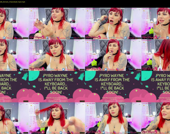 pyrowayne — 37 minute Chaturbate female cam video clip, 1080p, Aug 7, 2021