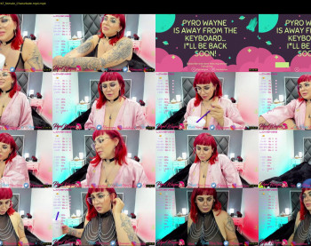 pyrowayne — 40 minute Chaturbate female cam video clip, 1080p, Aug 15, 2021