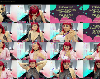 pyrowayne — 63 minute Chaturbate female cam video clip, 1080p, Aug 15, 2021