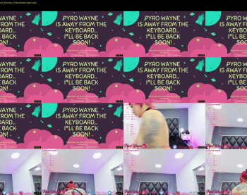 pyrowayne — 15 minute Chaturbate female cam video clip, 1080p, Aug 22, 2021