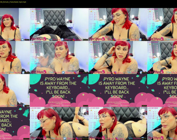 pyrowayne — 84 minute Chaturbate female cam video clip, 1080p, Aug 24, 2021