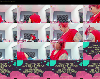 pyrowayne — 10 minute Chaturbate female cam video clip, 1080p, Aug 28, 2021