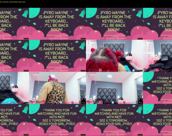 pyrowayne — 13 minute Chaturbate female cam video clip, 1080p, Sep 5, 2021