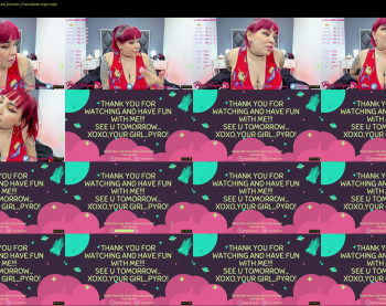 pyrowayne — 10 minute Chaturbate female cam video clip, 1080p, Sep 9, 2021