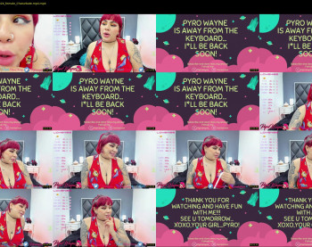 pyrowayne — 46 minute Chaturbate female cam video clip, 1080p, Sep 9, 2021