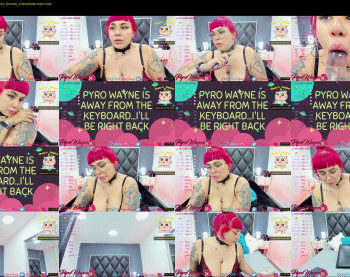 pyrowayne — 60 minute Chaturbate female cam video clip, 1080p, Sep 21, 2021