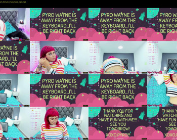 pyrowayne — 40 minute Chaturbate female cam video clip, 1080p, Sep 25, 2021