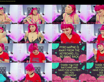 pyrowayne — 53 minute Chaturbate female cam video clip, 1080p, Oct 1, 2021