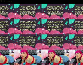 pyrowayne — 21 minute Chaturbate female cam video clip, 1080p, Oct 9, 2021