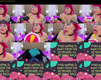 pyrowayne — 24 minute Chaturbate female cam video clip, 1080p, Oct 10, 2021