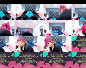 pyrowayne — 30 minute Chaturbate female cam video clip, 1080p, Oct 26, 2021