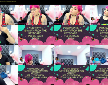 pyrowayne — 59 minute Chaturbate female cam video clip, 1080p, Oct 26, 2021