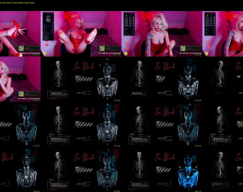 evablack_ — 45 minute Chaturbate female cam video clip, 720p, Jan 8, 2022