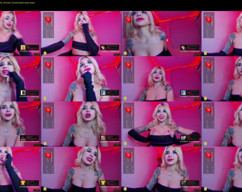 evablack_ — 24 minute Chaturbate female cam video clip, 720p, Feb 23, 2022