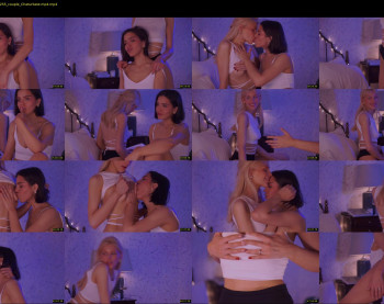 _2strangers — 54 minute Chaturbate couple cam video clip, 1080p, Jul 5, 2022