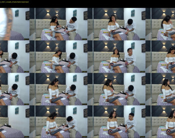 whiteandpiink_ — 5 minute Chaturbate couple cam video clip, 1080p, Aug 19, 2022