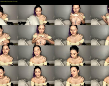 mon_ange_mj — 8 minute Chaturbate couple cam video clip, 720p, Aug 21, 2022