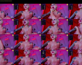 evablack_ — 12 minute Chaturbate female cam video clip, 720p, Aug 25, 2022