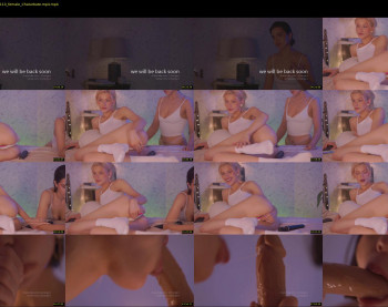 _2strangers — 54 minute Chaturbate couple cam video clip, 1080p, Aug 28, 2022