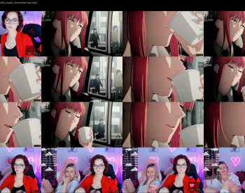 samaralong — 54 minute Chaturbate couple cam video clip, 1080p, Oct 14, 2022