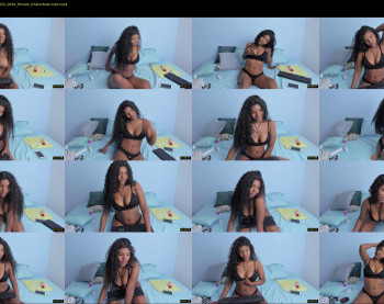 ebonyfranchesca — 5 minute Chaturbate female cam video clip, 720p, Nov 22, 2022