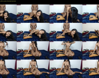 mina_oliver11 — 8 minute Chaturbate couple cam video clip, 720p, Jan 22, 2023