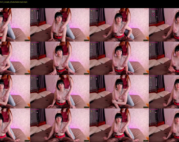 valerieroses — 4 minute Chaturbate couple cam video clip, 720p, Apr 21, 2023