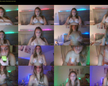 dancheska — 37 minute Chaturbate couple cam video clip, 480p, Sep 8, 2023