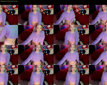 mysweetsofie1 — 4 minute Chaturbate female cam video clip, 720p, Jan 7, 2024