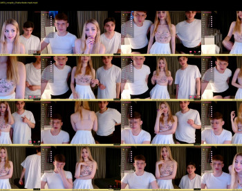 lovelypeachs — 18 minute Chaturbate couple cam video clip, 720p, May 21, 2024