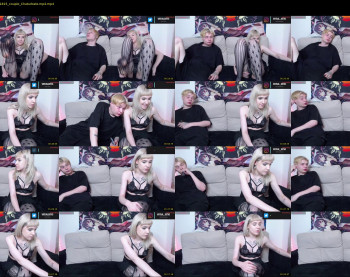 virtual_goths — 3 minute Chaturbate couple cam video clip, 720p, Jun 6, 2024