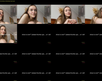 existencee — 9 minute Chaturbate female cam video clip, 720p, Jun 8, 2024