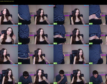 eshcka — 19 minute Chaturbate couple cam video clip, 720p, Aug 8, 2024