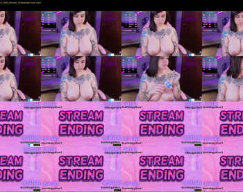 scarlettpython1 — 5 minute Chaturbate female cam video clip, 720p, Dec 23, 2024