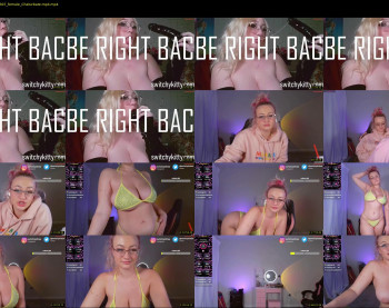 switchykitty — 121 minute Chaturbate female cam video clip, 720p, Jan 21, 2025