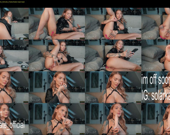 solar_kate — 23 minute Chaturbate female cam video clip, 720p, Feb 21, 2025