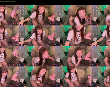 harleyspy — 8 minute Chaturbate couple cam video clip, 720p, Mar 8, 2025