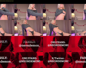 neondemon_ — 13 minute Chaturbate female cam video clip, 720p, Jul 7, 2025