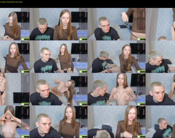 eshcka — 56 minute Chaturbate couple cam video clip, 720p, Jul 21, 2025