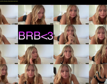 itsmadisynmae — 25 minute Chaturbate female cam video clip, 720p, Jul 22, 2025