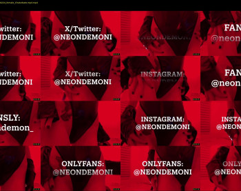 neondemon_ — 7 minute Chaturbate female cam video clip, 720p, Jul 23, 2025