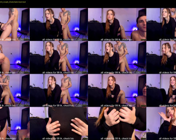 chaptertoo — 52 minute Chaturbate couple cam video clip, 720p, Aug 13, 2025