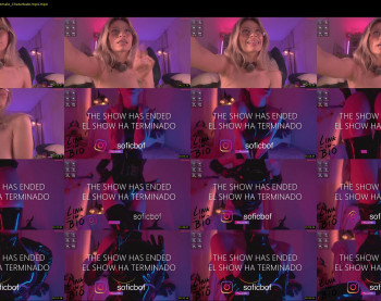 soficb — 4 minute Chaturbate female cam video clip, 720p, Sep 11, 2025