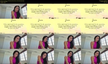 jiwon4u — 12 minute Chaturbate female cam video clip, 720p, May 21, 2026